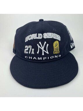 New York Yankees NY 27x World Series New Era 9Fifty SnapBack Hat Adjustable Cap